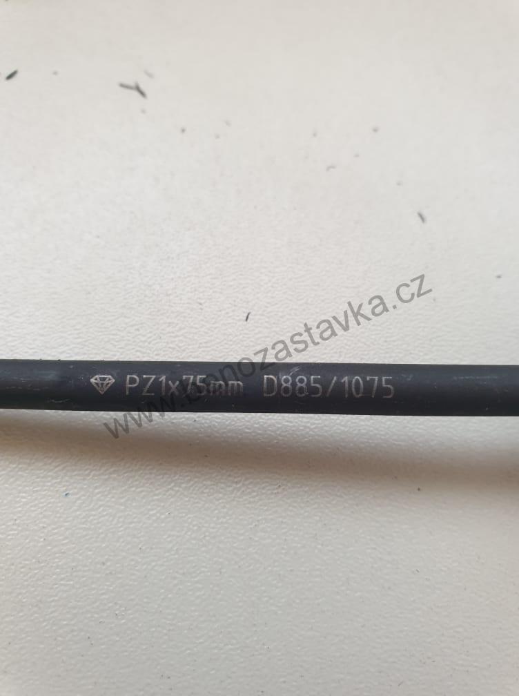 Šroubovák křížový - DIA hrot - PZ 1x75 mm - FERVI