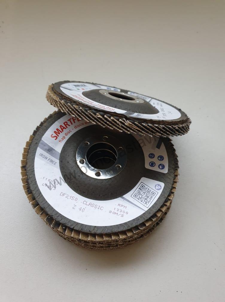 Lamelový kotouč 115mm / Zrno 40 / Zirkon - FERVI