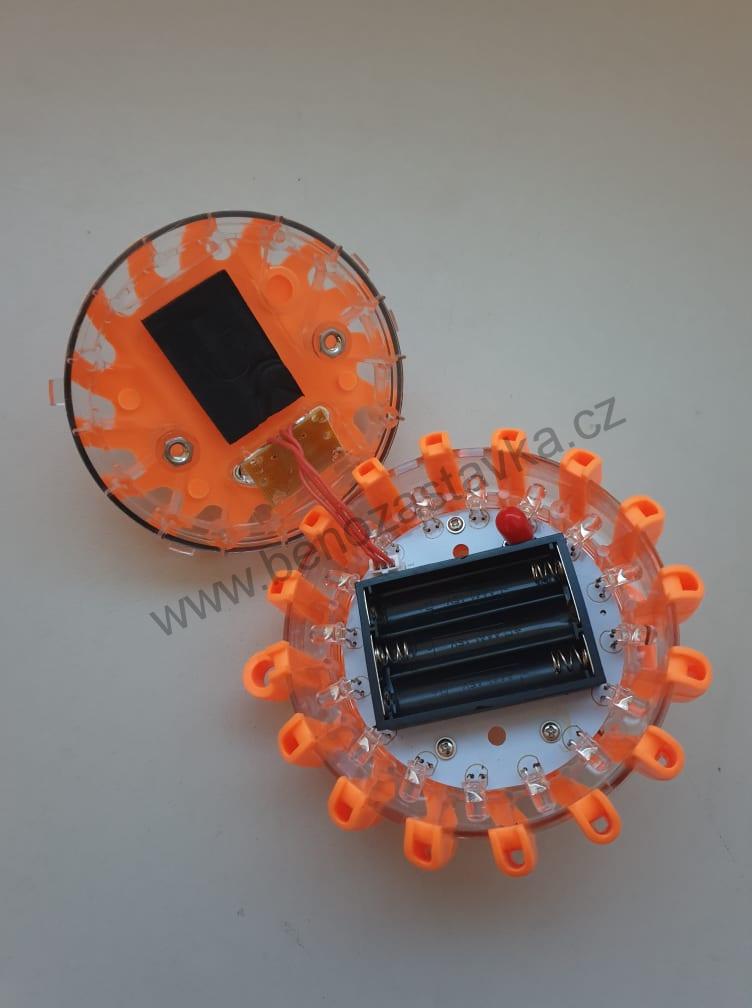 LED výstražné světlo - 9 volitelných režimů