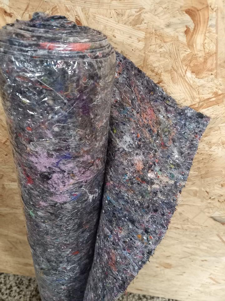 Savé krycí rouno 1x10m /absorpční koberec/