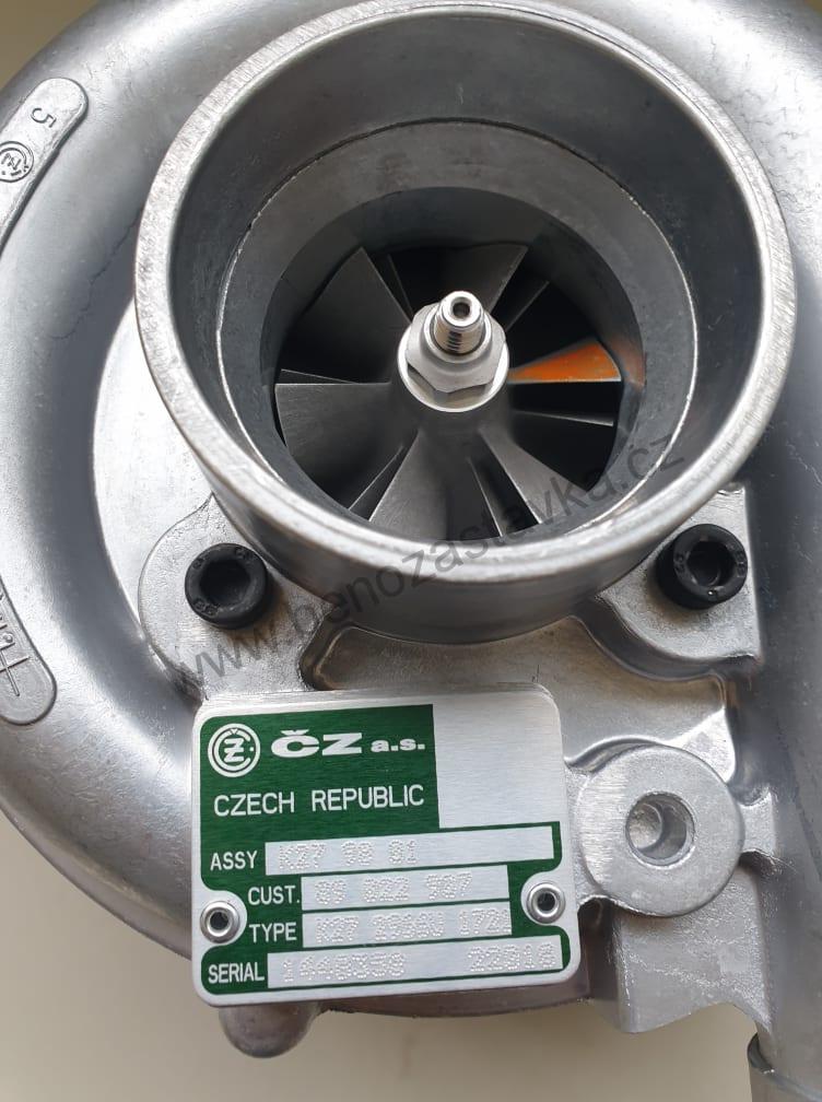 Turbodmýchadlo ČZ K 27-2966 - Zetor URII