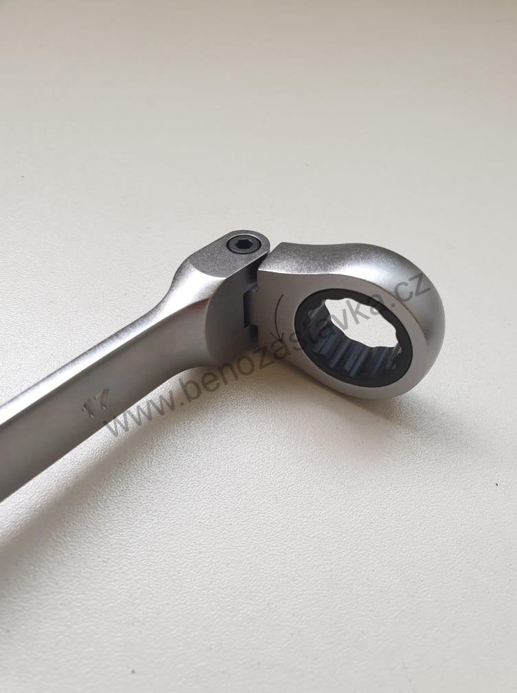 Sada kloubových ráčnových klíčů 6ks 8-19mm GRANIT HeavyGrip