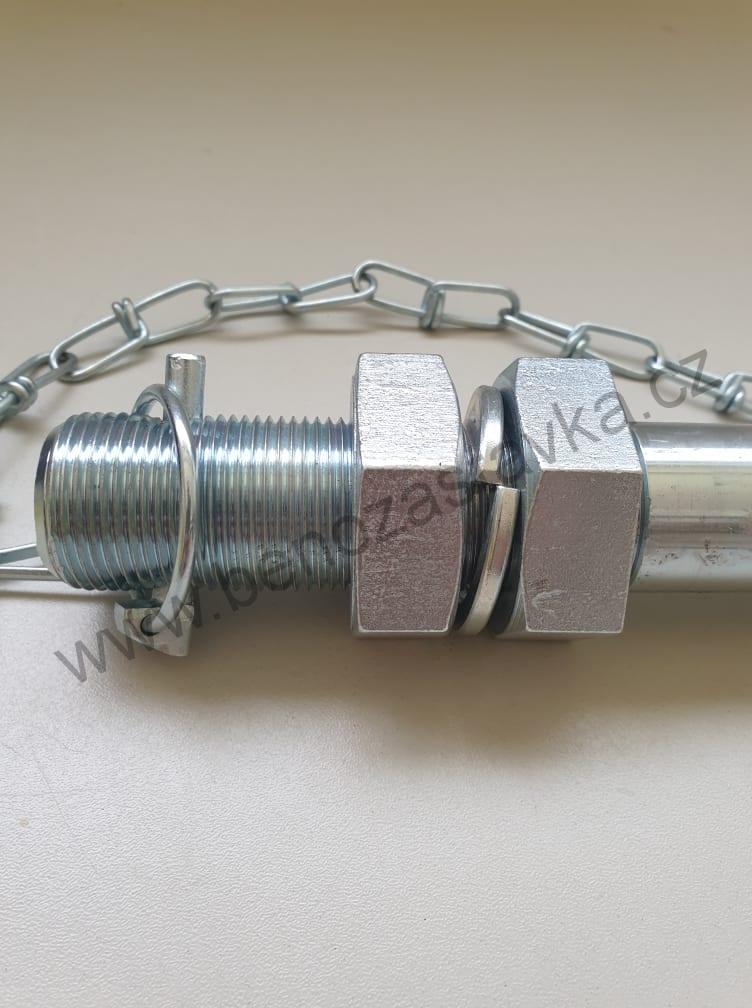 Čep, kolík s kulovou hlavou 1 1/4" 32/185mm GRANIT