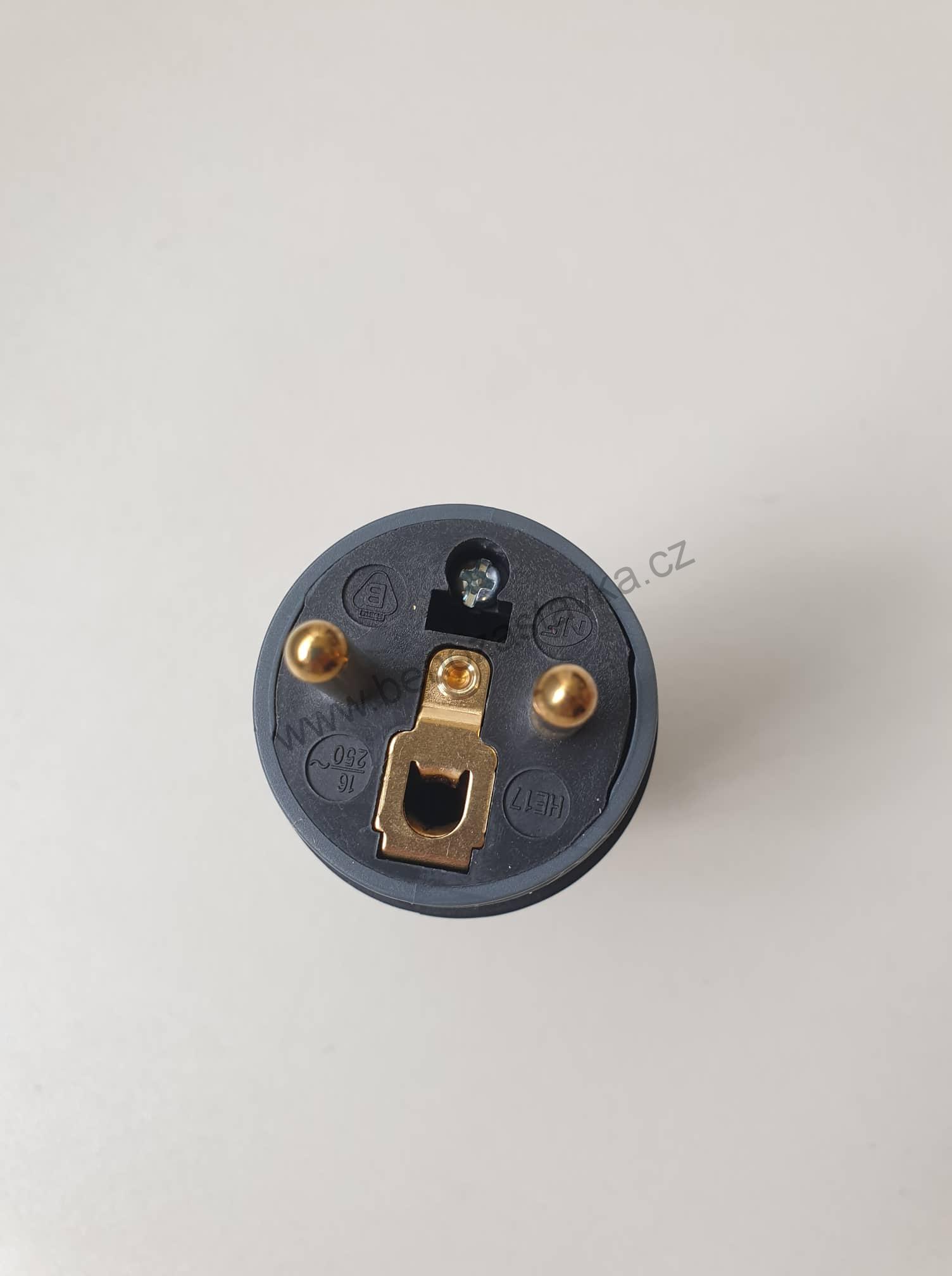 Vidlice gumová černá IP44