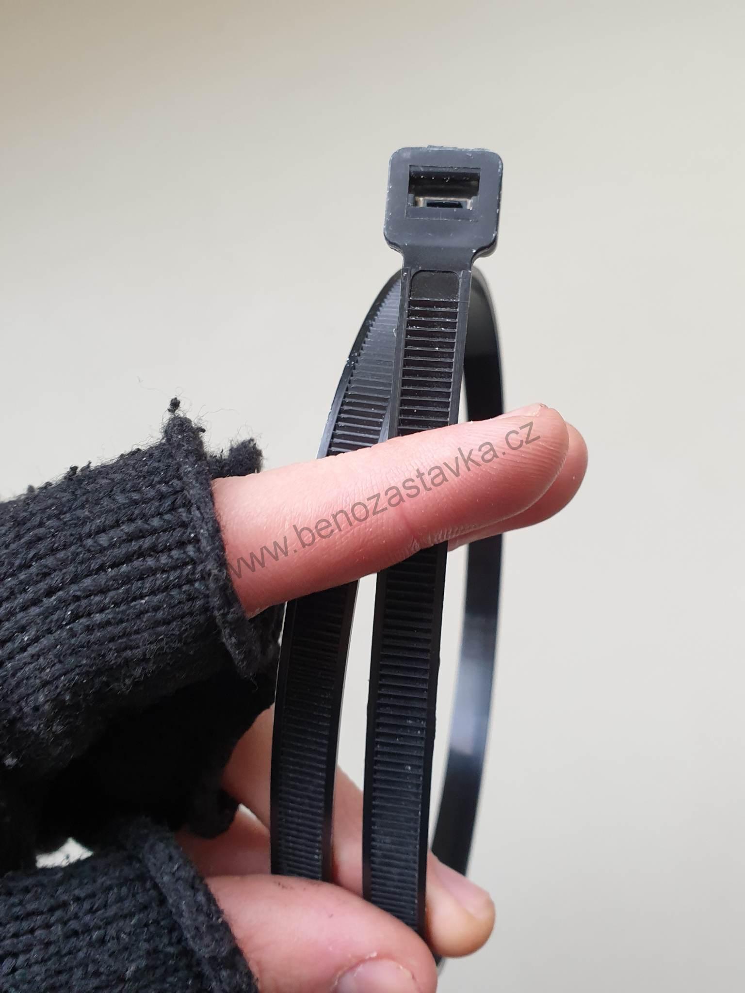 Pásky stahovací 540x7,6mm 50ks