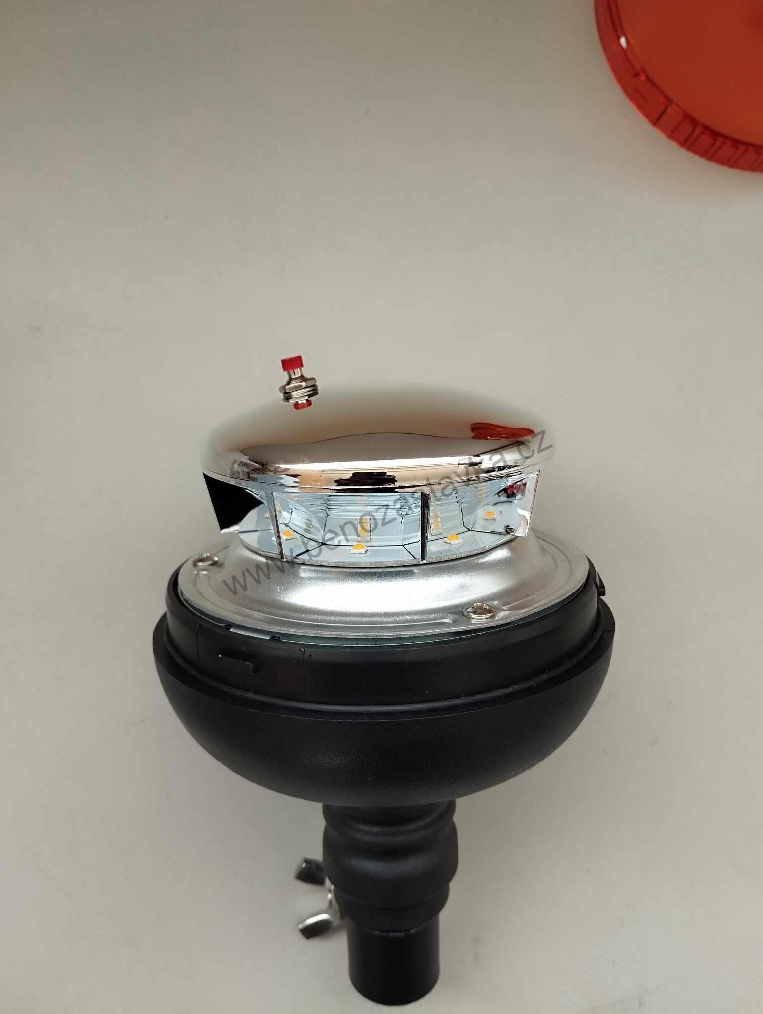 LED Otočný maják 12/24V - nástrčná trubice