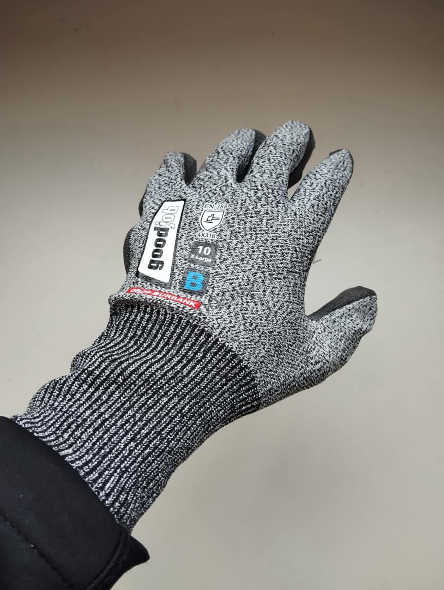 Rukavice protiřezné BURBANK - vel. 10