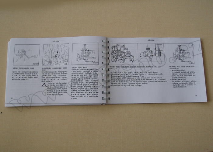 Návod k obsluze a údržbě Zetor 3320 3340 4320 4340 5320 5340 6320 6340