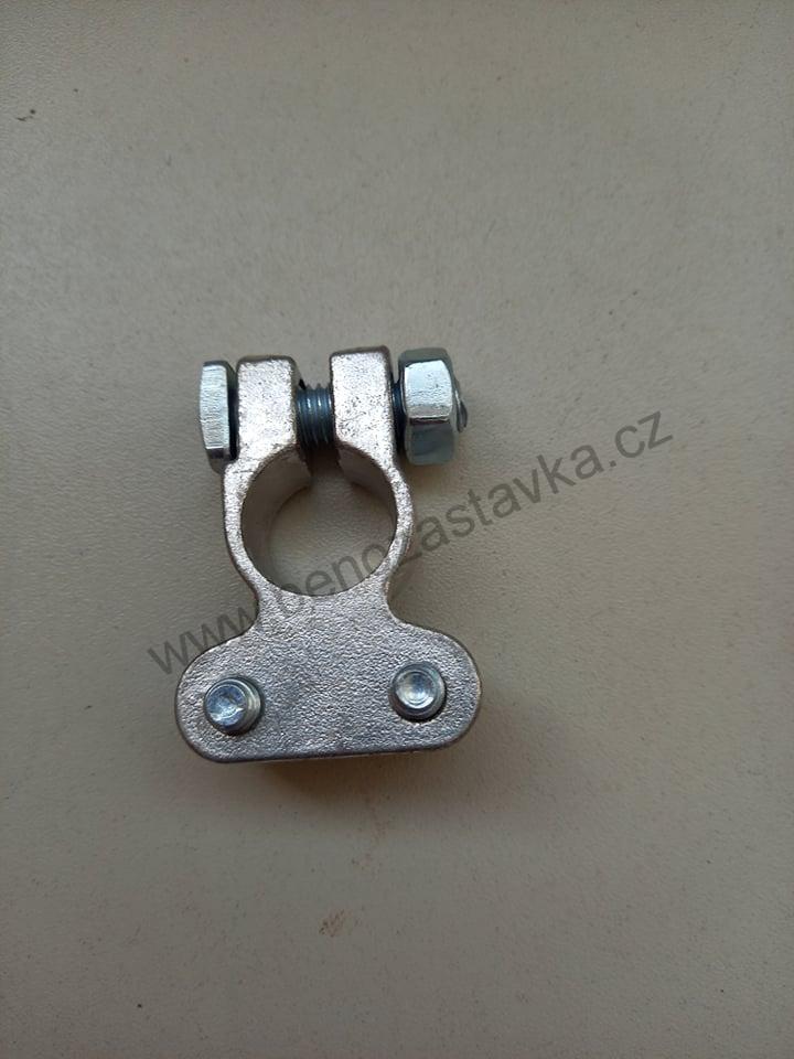 Profi koncová svorka baterie POL - / Pocínovaná