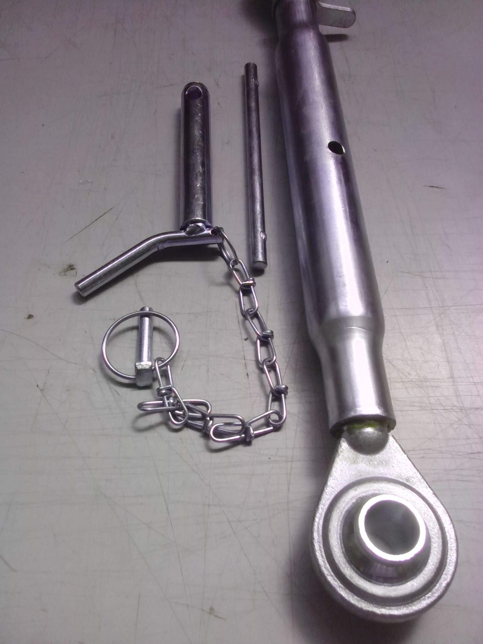 SET Třetího bodu - M30X3,5 - Délka:535 - 785 mm + pojistný čep