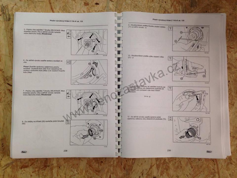 Dílenská příručka - Fortera - Převody