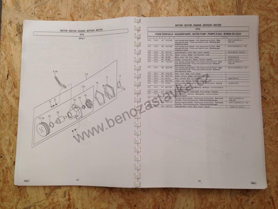 Katalog Zetor Proxima 70 80 90 100 model 2011