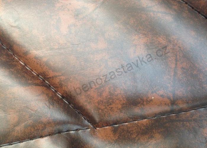 Hnědé čalounění blatníku pravé - Zetor URI
