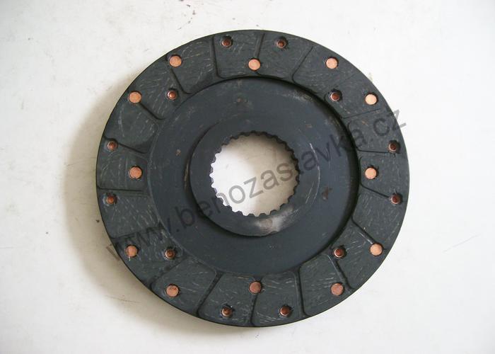 Brzdová lamela s bezazbestovým obložením - Zetor URII