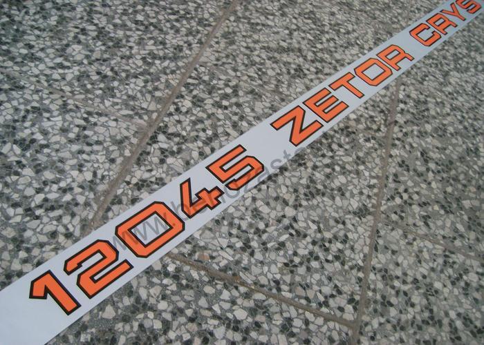 Nápis boční pravý 12045 - Zetor URII