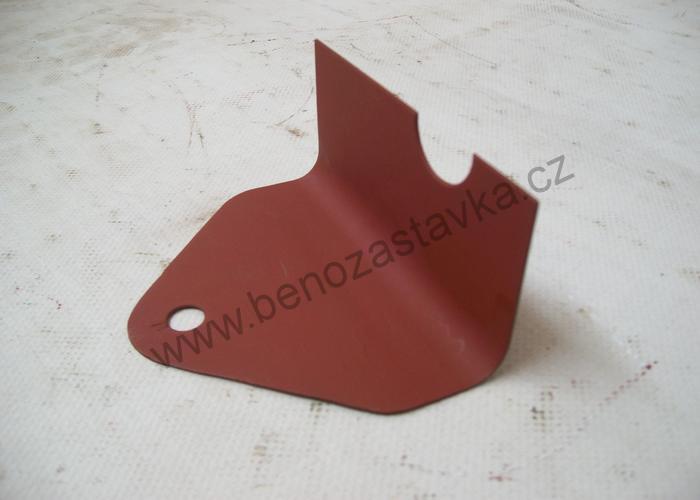 Pravý krycí plech brzdového krytu - Zetor 25