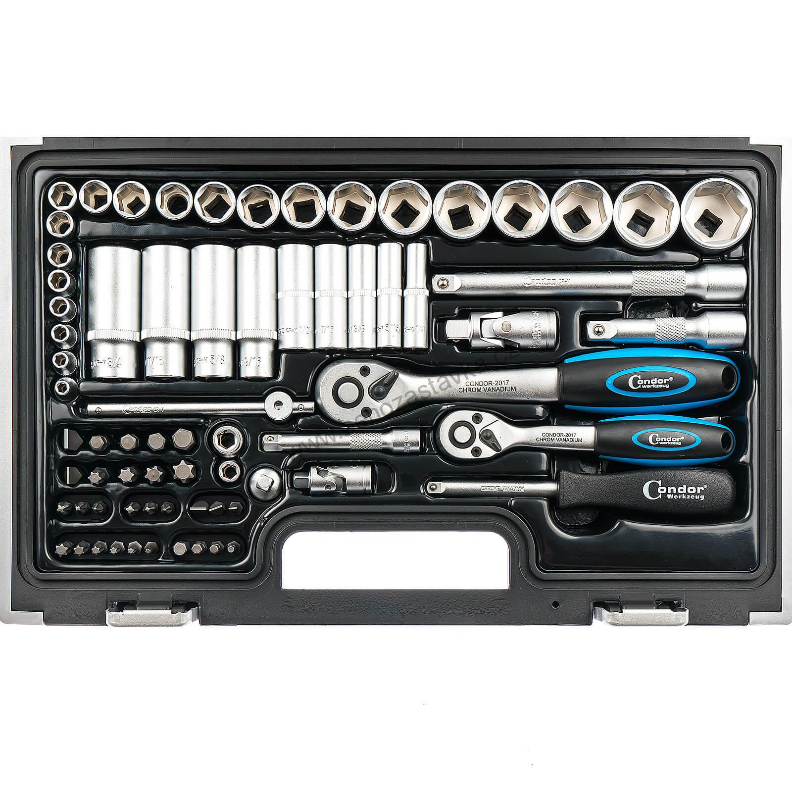 Palcová gola sada 92 kusů - Condor Werkzeug