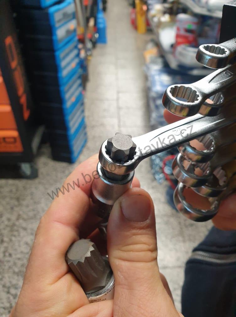 Sada očkoplochých klíčů Multilock - 6^19 mm - FERVI