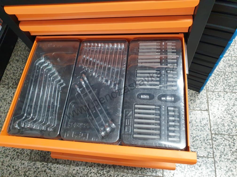 Dílenský vozík/vybavený/ + 9 modulů - NEOTOOLS