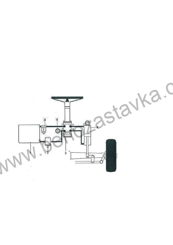 Hydrostaticke řízení - hnaná náprava - přestavba Zetor URII