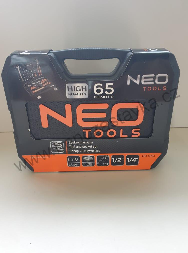 Gola sada nářadí a hlavic 1/2" - 65ks