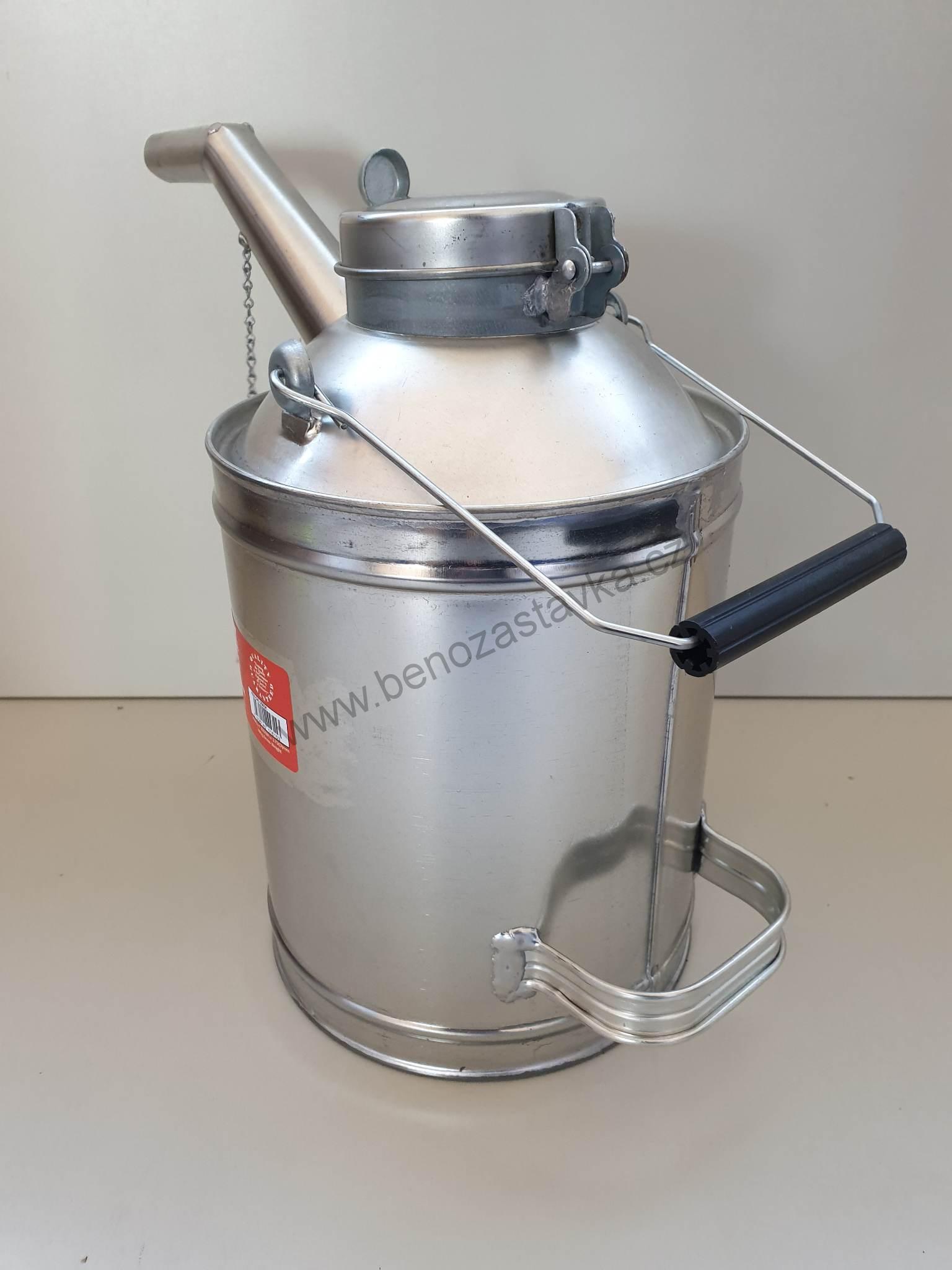 Konev na olej plechová 5l