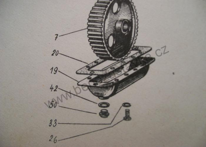 Ozubené kolo - Zetor 4011