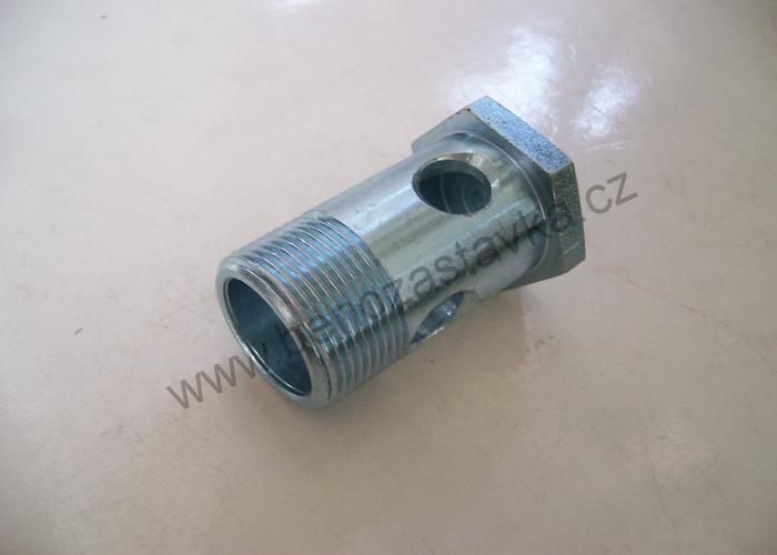 Šroub průtokový 20 M27x1,5 - Zetor