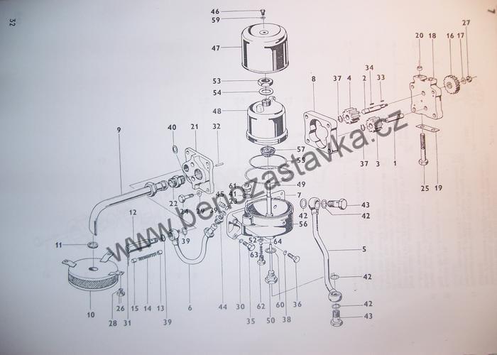 Trubka úplná - Zetor