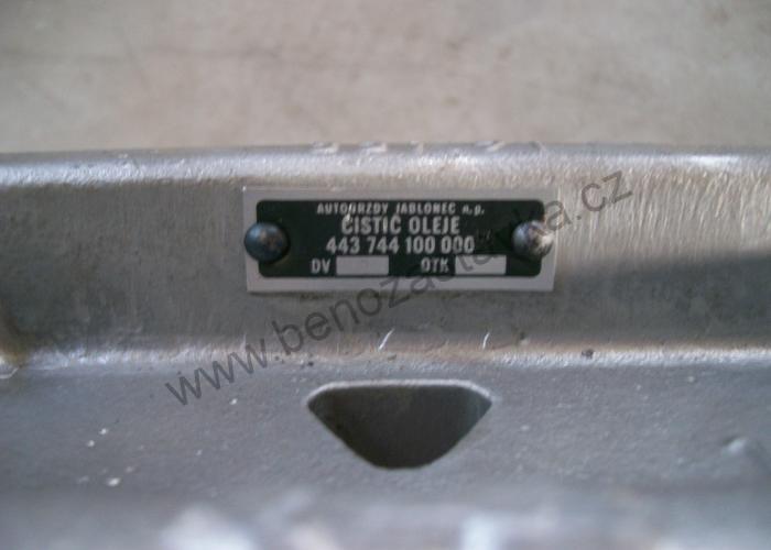 Dvoustupňový jednoduchý čistič oleje, kompletní sítka - Zetor URI