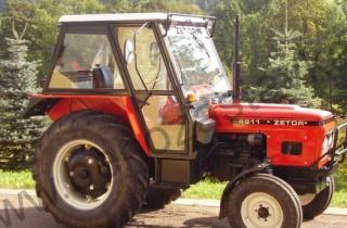 Sklo dveří spodní - Zetor URI