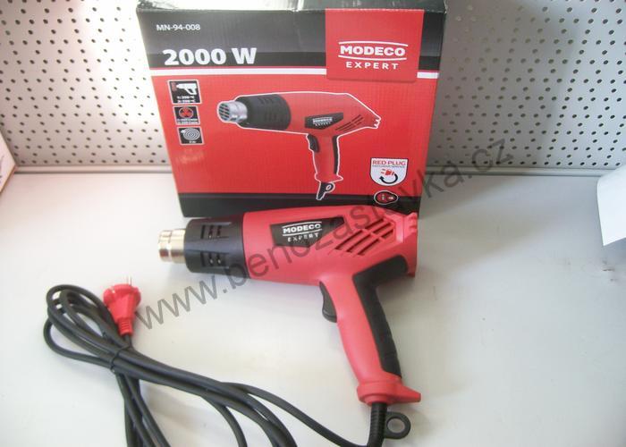 Horkovzdušná pistole 2000W Modeco