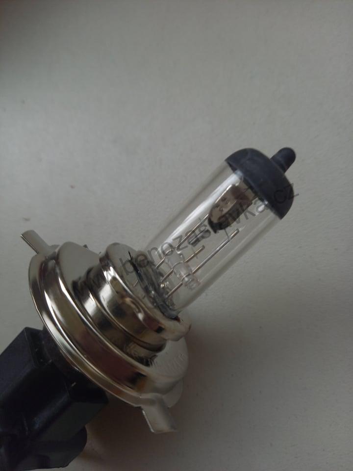 Pracovní světlomet kovový - Oldtimer - /žárovka H4/