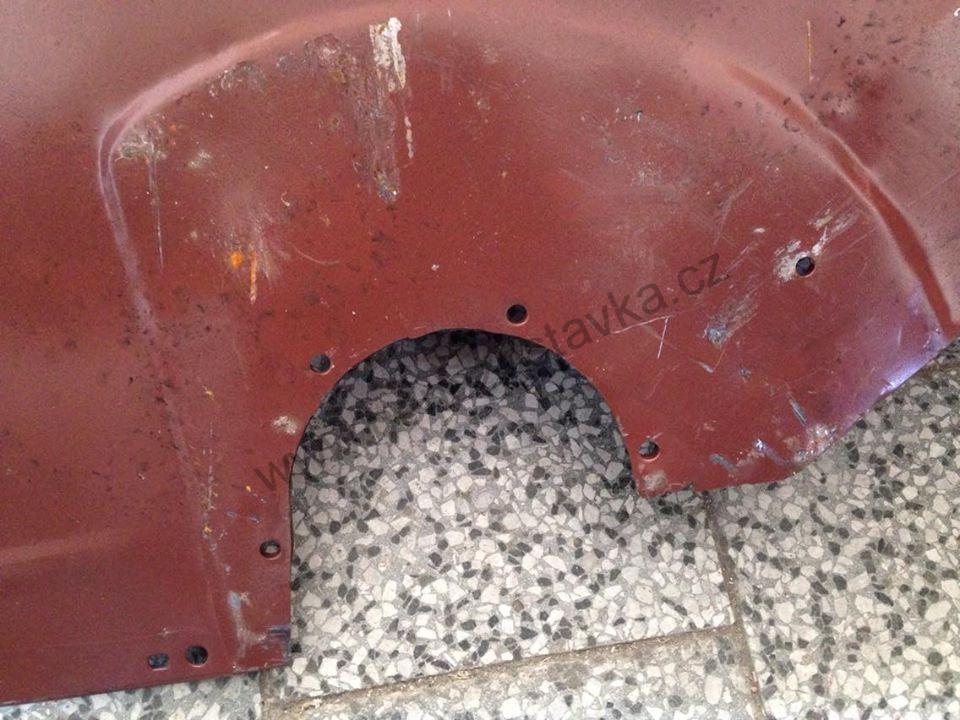 Pravý krátký zadní blatník - Zetor 2011 2511 3011