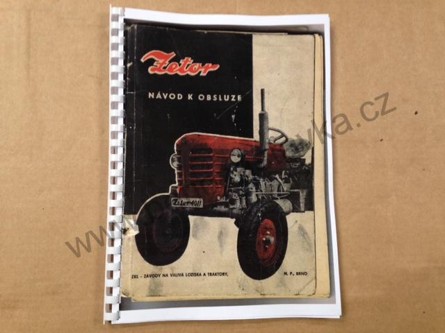 Návod k obsluze Zetor 2011 3011 4011