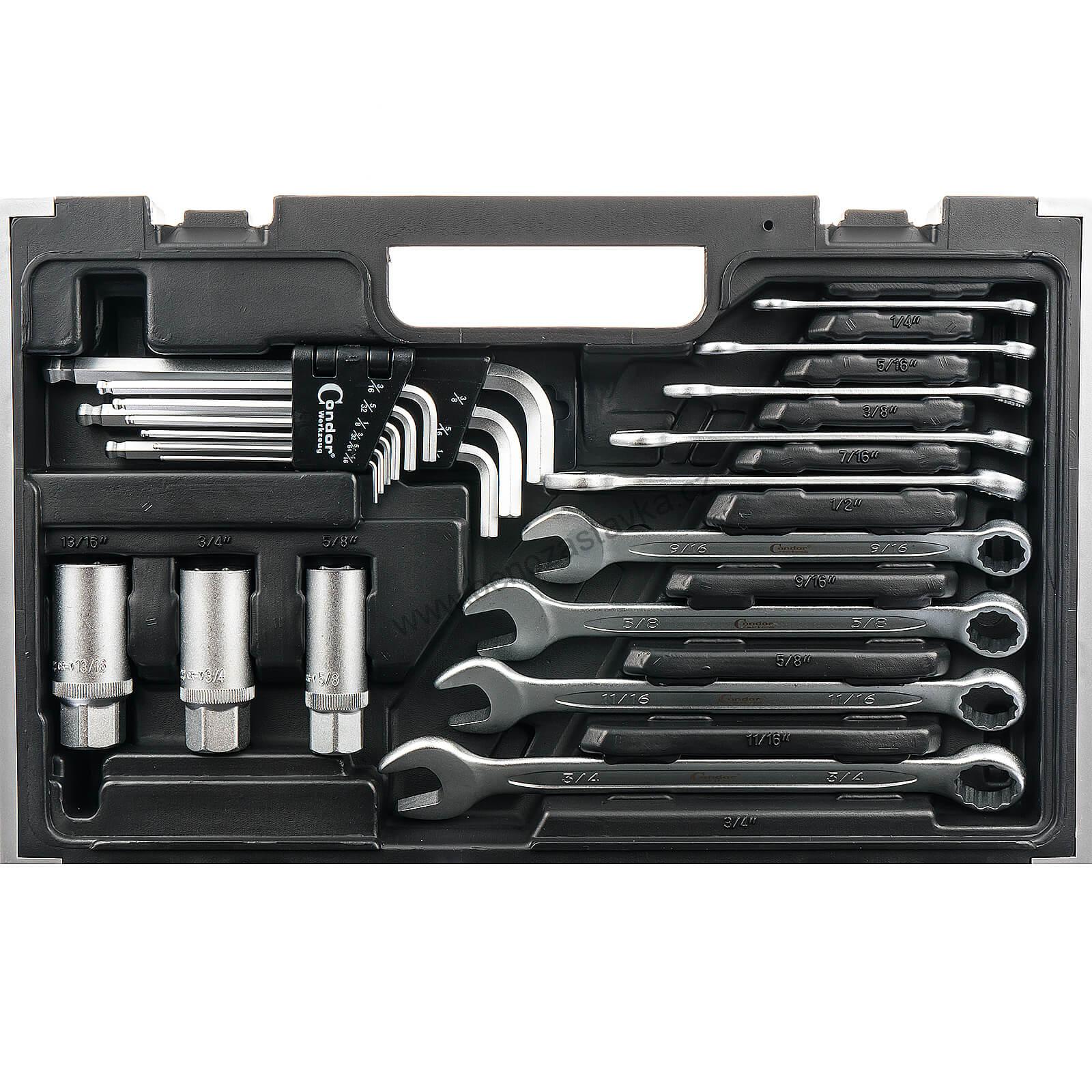 Palcová gola sada 92 kusů - Condor Werkzeug