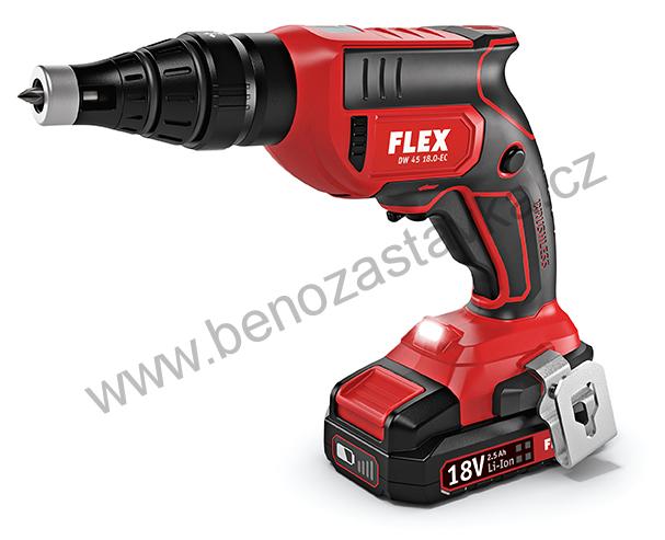 DW 45 18.0-EC C Aku-stavební šroubovák 18,0 V - FLEX