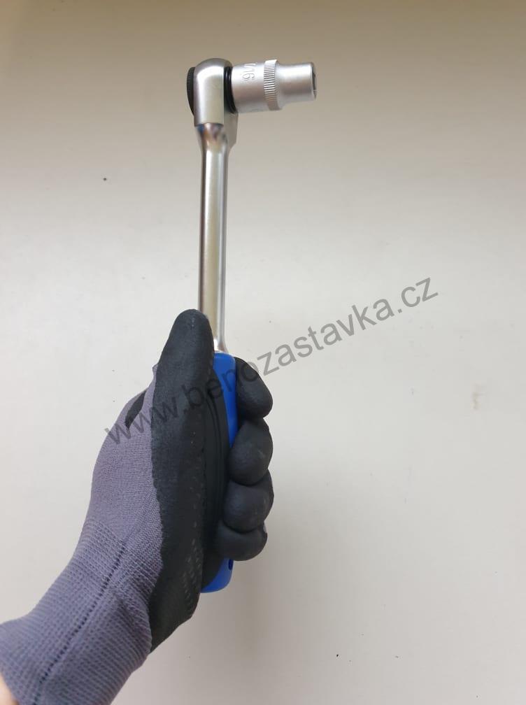 Ráčna ergonomická s otočným kolečkem 1/2" 72 zubů - CONDOR