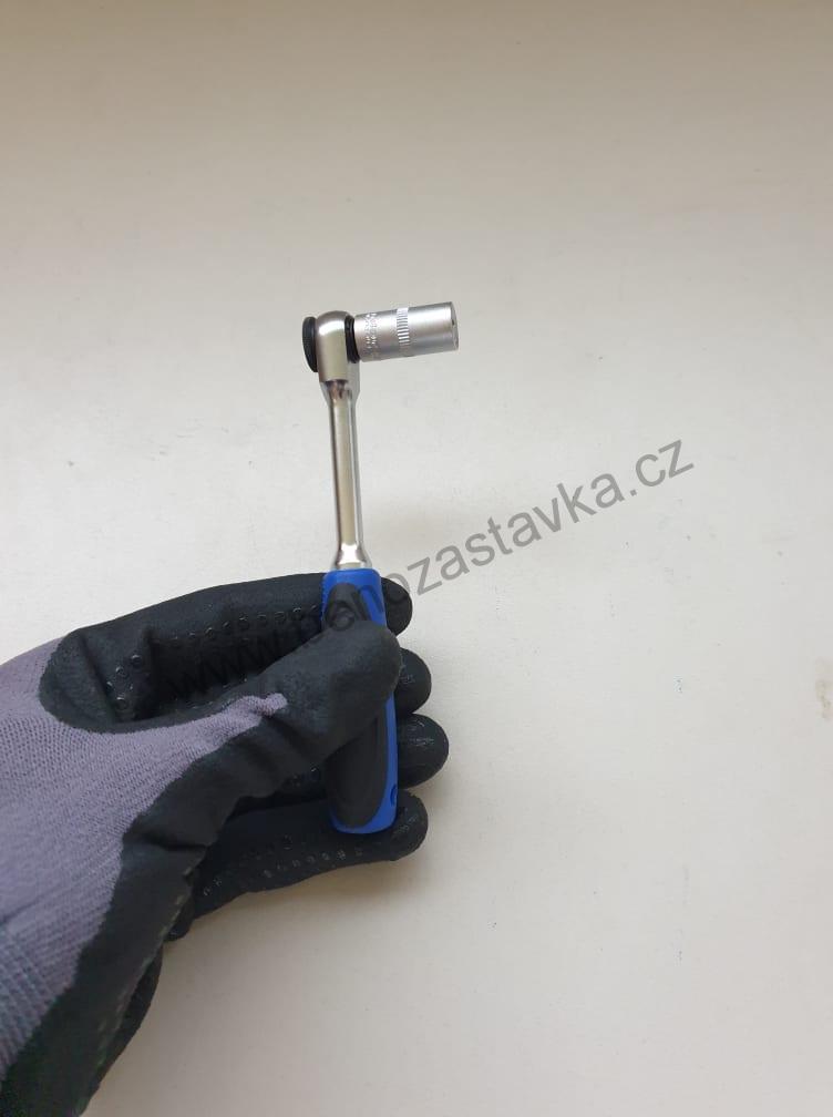 Ráčna ergonomická s otočným kolečkem 1/4" 72 zubů - CONDOR