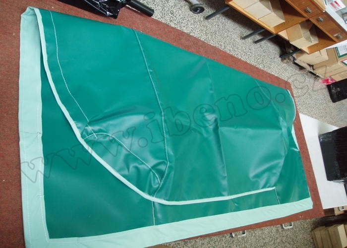 Plátěná střecha zelená - Zetor Super 50