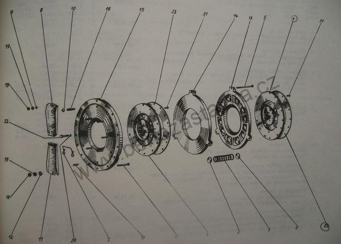 Vypínací šroub M10 - Zetor