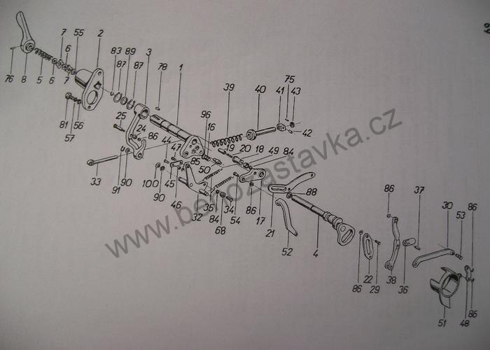 Pevná kulisa - Zetor
