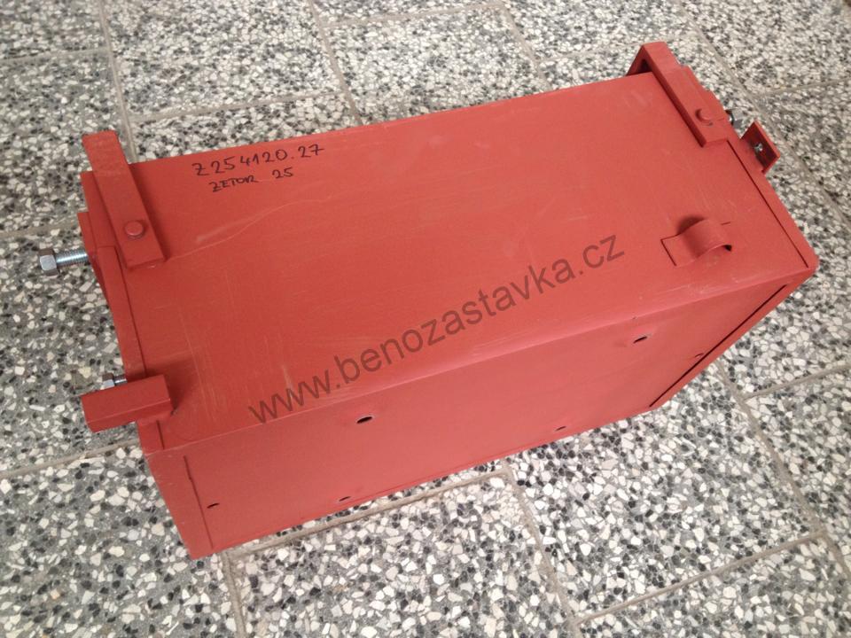 Skříň akumulátorové baterie bez víka - Zetor 25 A/K