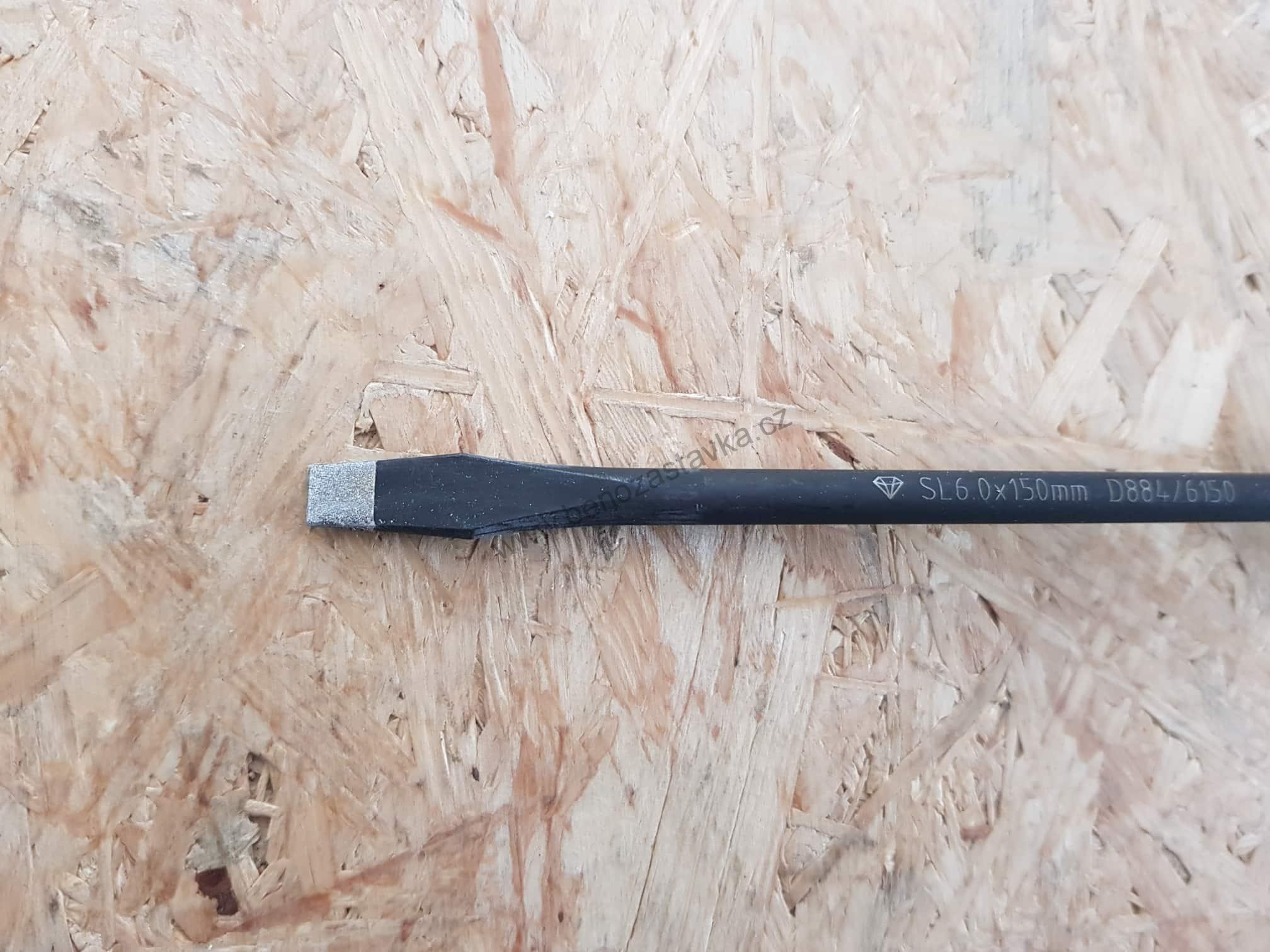 Sada šroubů s diamanotvým hrotem - 6 kusů - FERVI