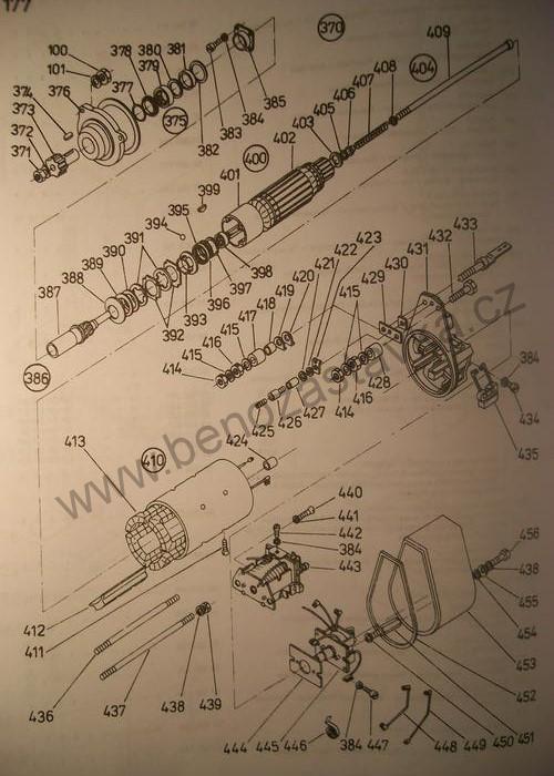 Stator úplný - Zetor