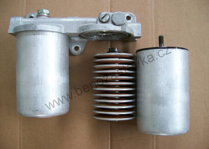 Dvoustupňový jednoduchý čistič oleje, kompletní sítka - Zetor URI