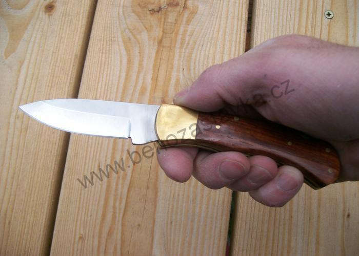 Nůž kapesní s pojistkou 3"