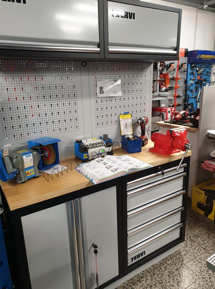Dílenská stěna FERVI -  2640x498x2000h mm