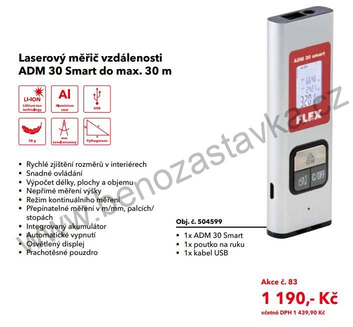 Laserový dálkoměr ADM 30 smart - FLEX