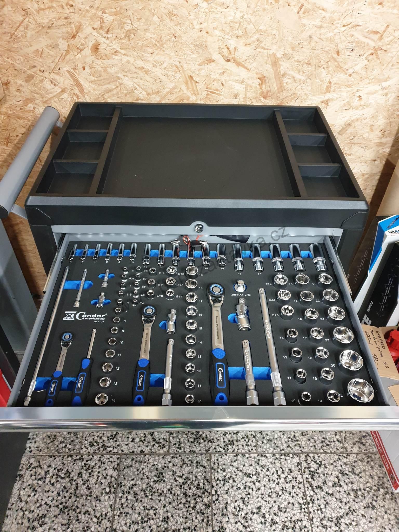 Profesionální dílenský vozík - 6 zásuvek - LIMITED EDITION GREY